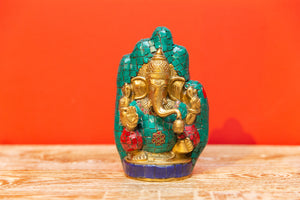 Brass & Tile Ganesha